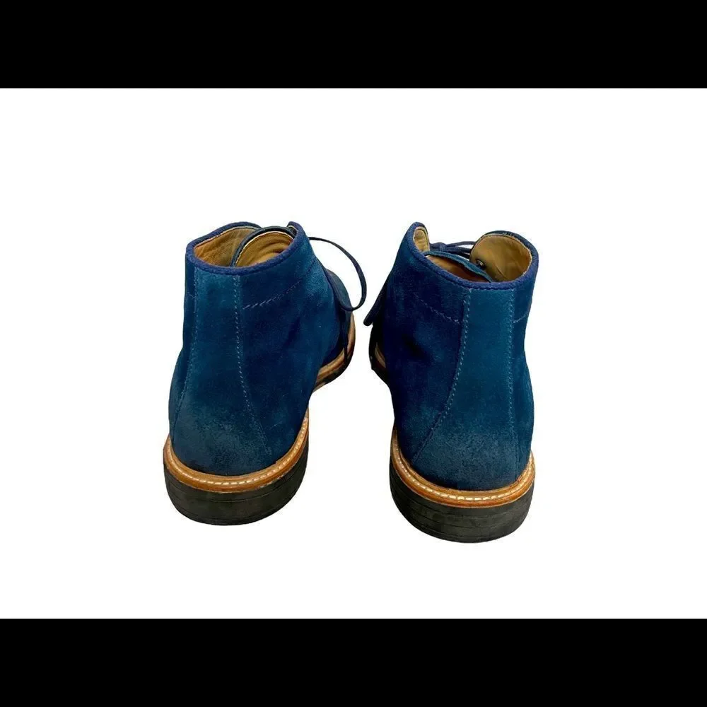 Men’s Ugg Dagmann Chukka Boot Lace-up Blue Suede Size 13